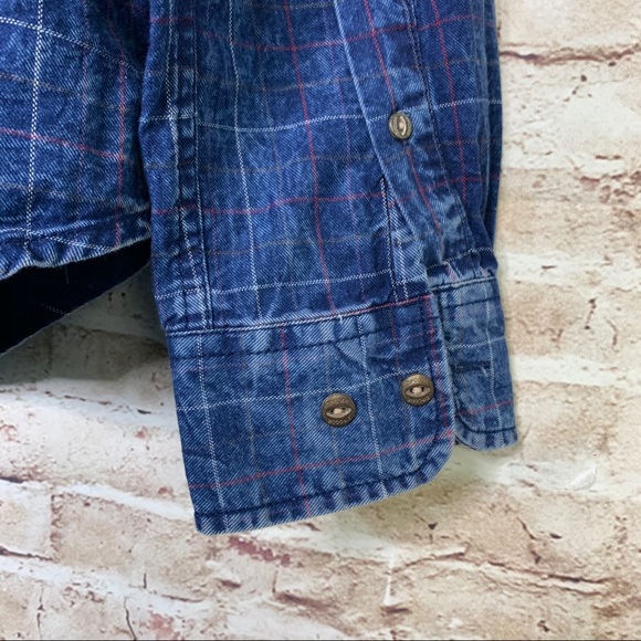 Zip Code 1992 men’s button front chambray shirt XL - Picture 6 of 9